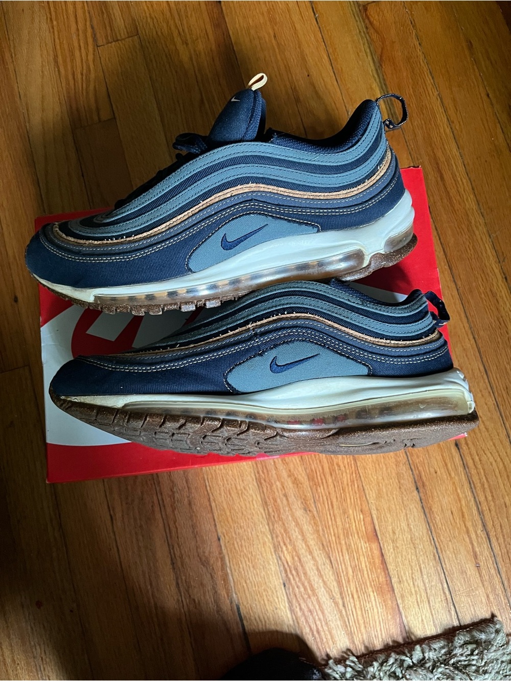 Nike Air Max 97 cork navy